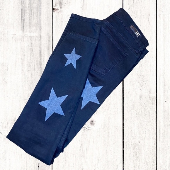 Kut From The Kloth MIA Toothpick skinny jeans with stars - Picture 4 of 7